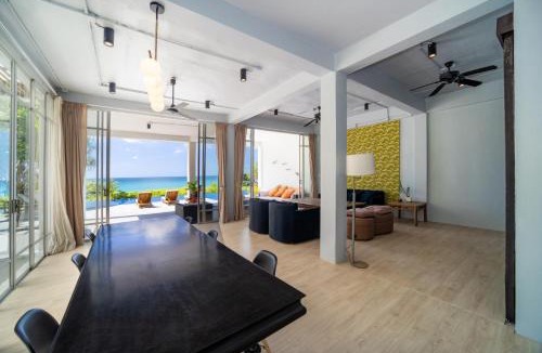 Mai Khao Villa | Black Pearl 8 Bedroom Beach Villa Private Pool Gym Free Car Free Water and Electricity Maid 10 Meters to the Beach