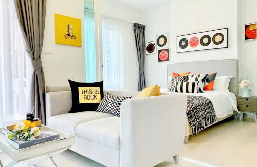 Ratchadaphisek Apartment | Chapter One Eco-Modern Suite (曼谷高端酒店公寓）