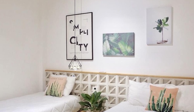 URIHOUSE 4, ROMANTIC rooftop w/airy space & flower in Đà Nẵng