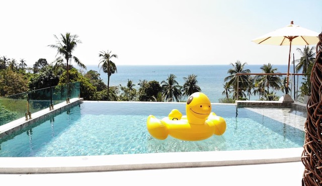 SunTien, A Spectacular 4br Beach Front Pool Villa in Pha-ngan