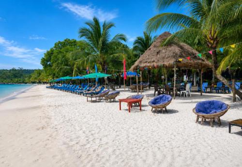 Koh Rong Beach Resort & Bungalows in Koh Rong Island