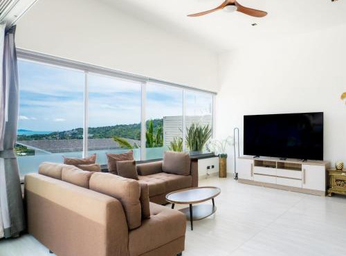 Stunning 3BR Villa Malina Sea & Jungle Views in Chaweng
