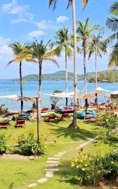 The Ngamkho beach resort in Ko Kood